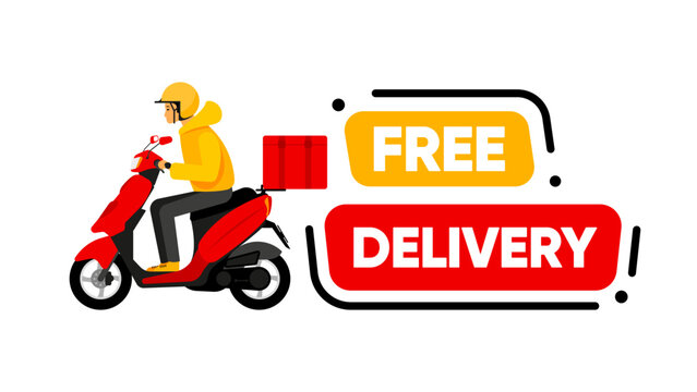 free delivery rider
