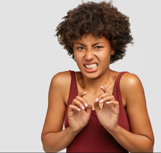 Person struggling with bladder discomfort